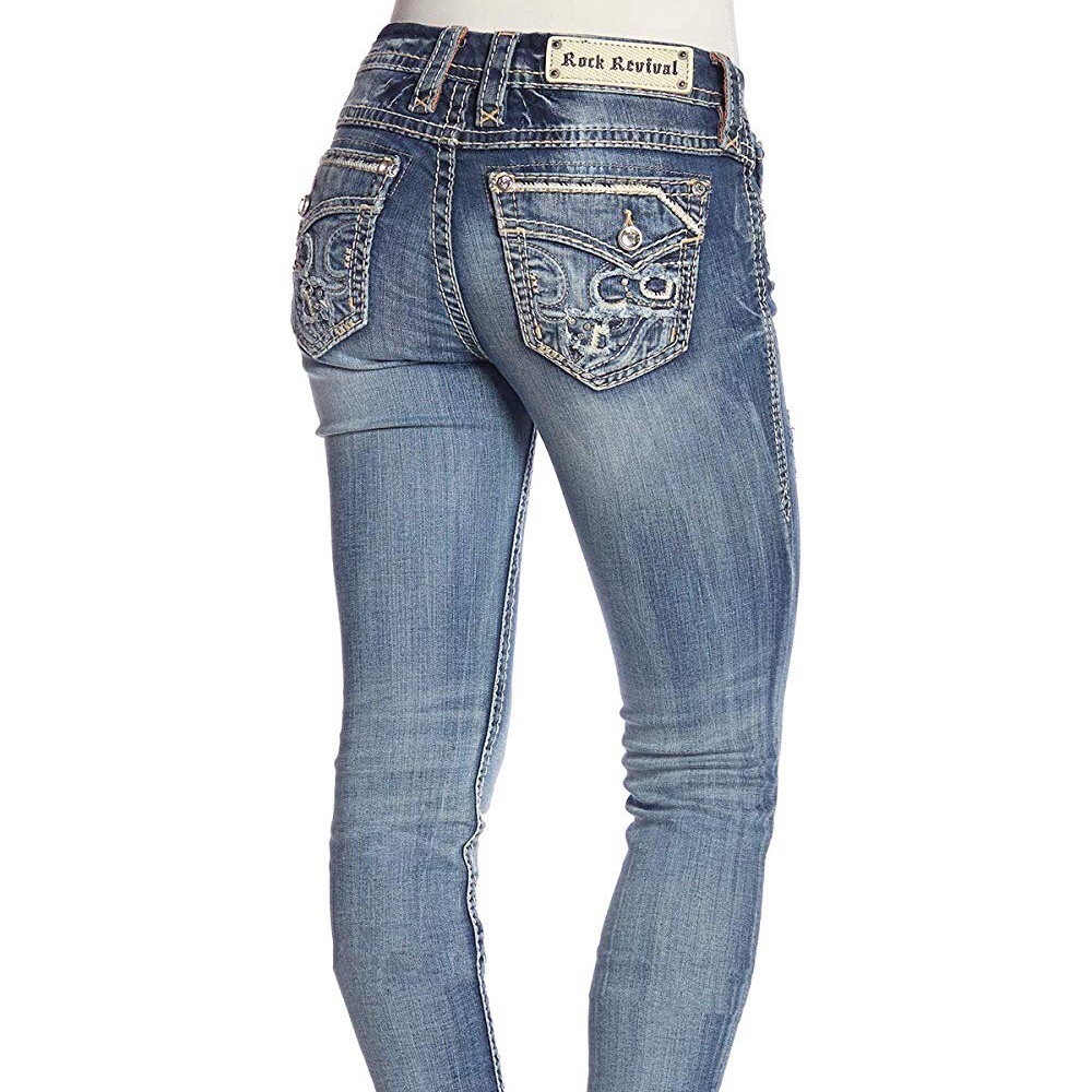 Rock revival skinny jeans